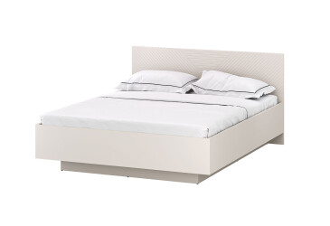 Postel 160 s úložným prostorem (EO18) kašmír / dub castello