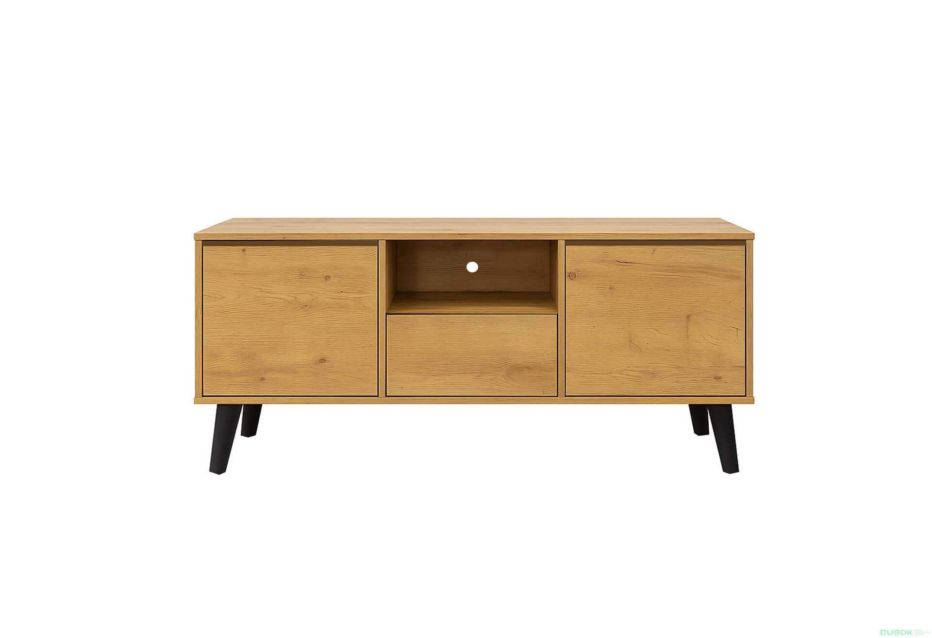 Fotografie 3 - TV stolek 2D1S Borg dub artisan (P)