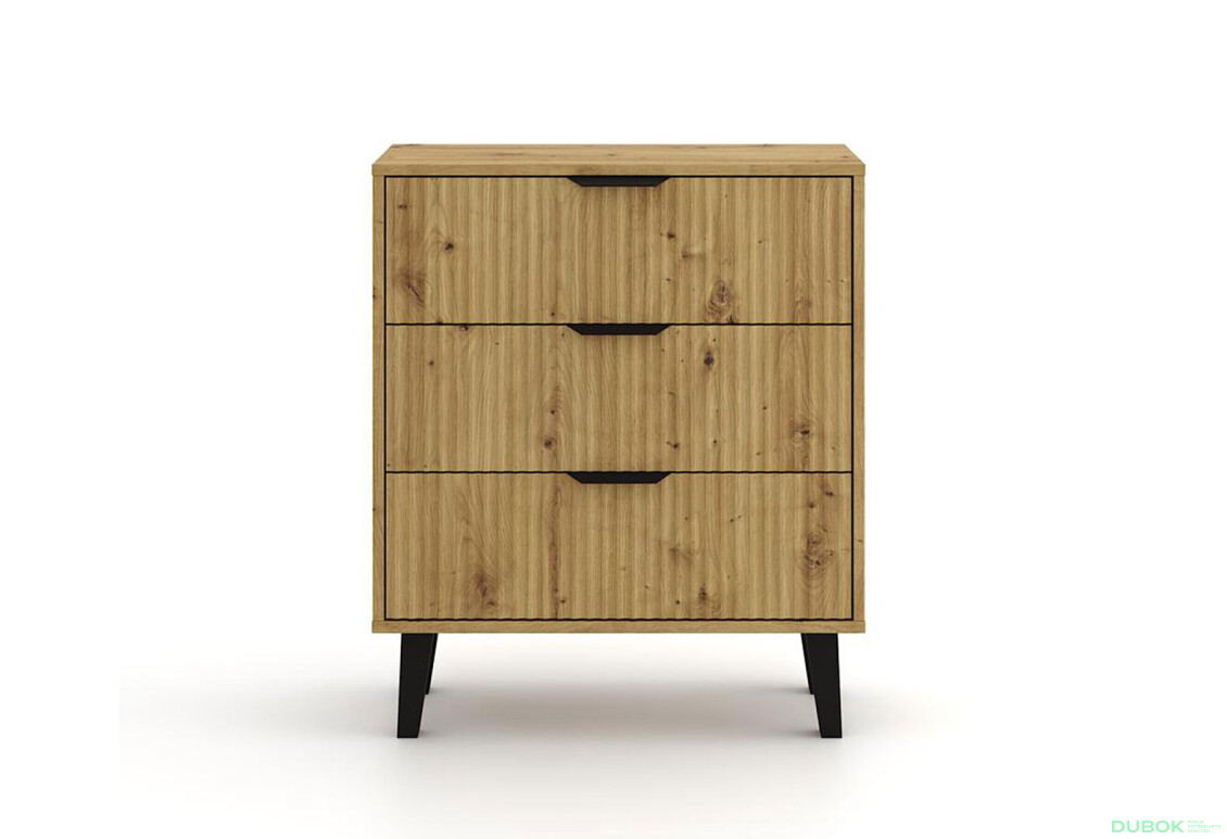 Fotografie 2 - Komoda Borg Duo 3Š dub artisan