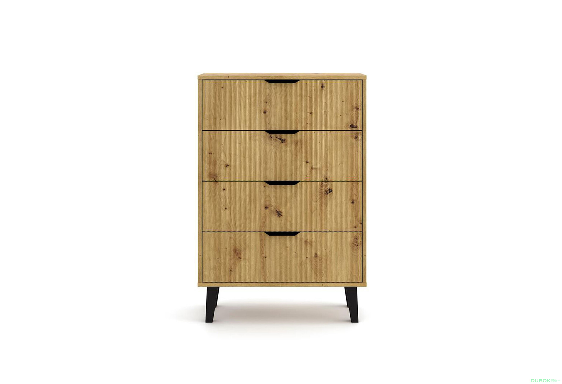 Fotografie 4 - Komoda Borg Duo 4Š dub artisan