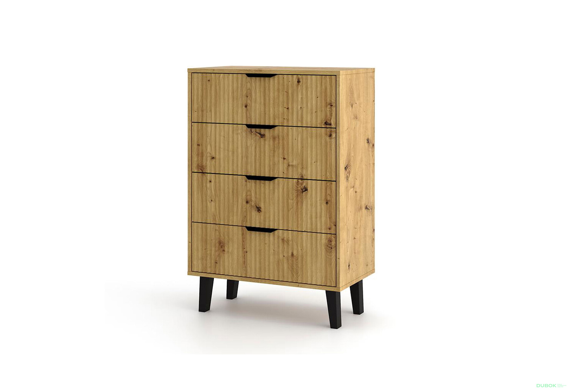 Fotografie 1 - Komoda Borg Duo 4Š dub artisan