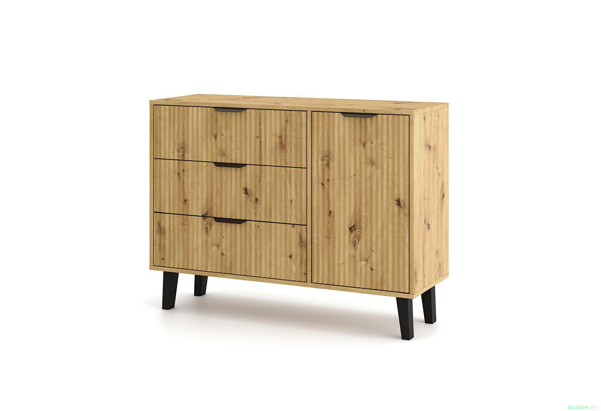 Fotografie 1 - Komoda Borg Duo 1d3s dub artisan