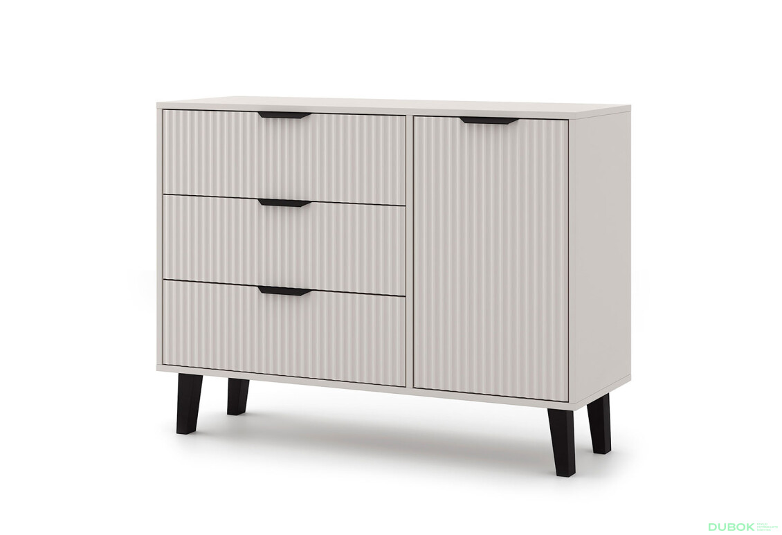 Komoda Borg Duo 1d3s kašmír