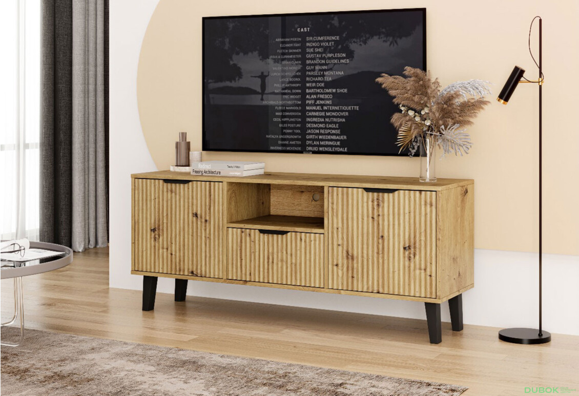 Fotografie 2 - TV stolek Borg Duo 2d1s dub artisan