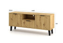 Fotografie 5 - TV stolek Borg Duo 2d1s dub artisan