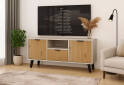 Fotografie 2 - TV stolek Borg Duo 2d1s kašmír / dub artisan