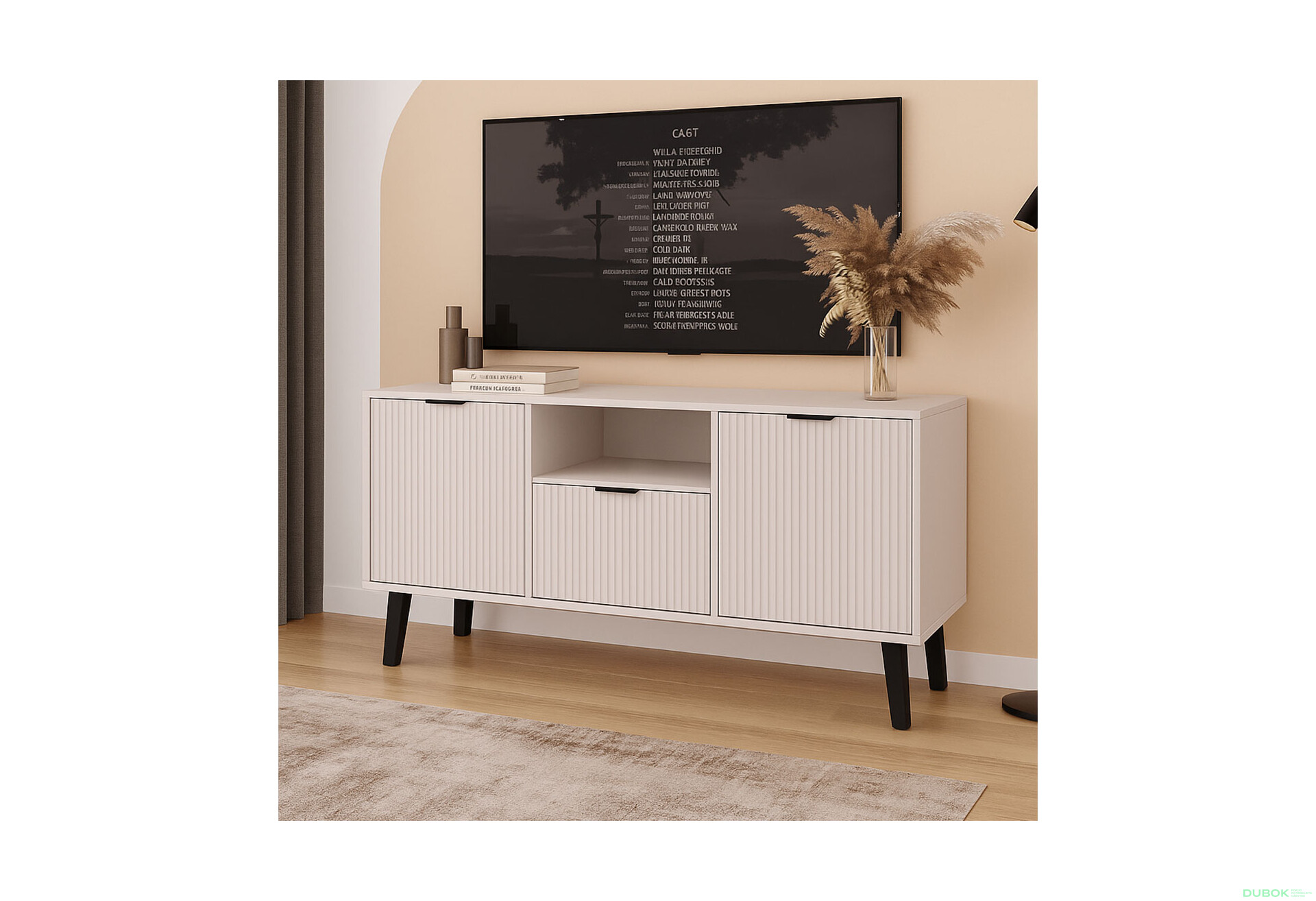 Fotografie 2 - TV stolek Borg Duo 2d1s kašmír