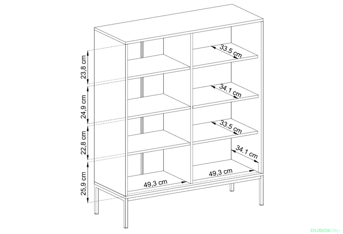 Фото 7 - Komoda MK104 Mono pískově béž