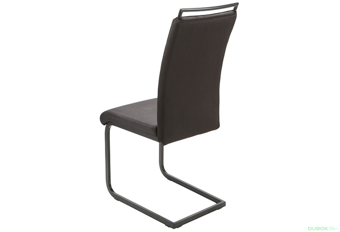 Fotografie 4 - Židle H-441 Velvet, černý 117, kov černá matná