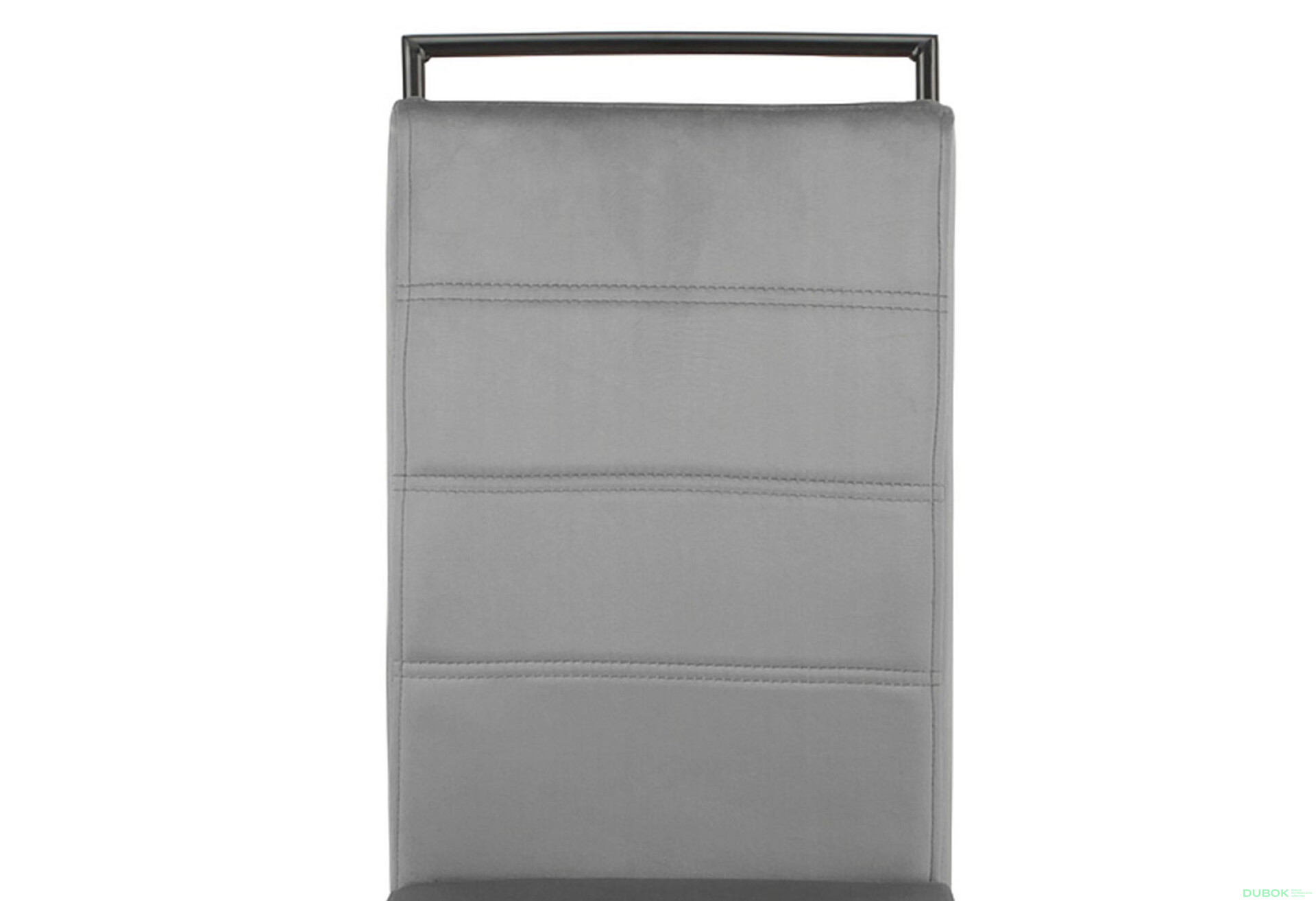 Fotografie 5 - Židle H-441 Velvet, šedý 93, kov černá matná