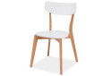 Fotografie 1 - Židle Mosso dřevo / MDF, barva: dub / bílý