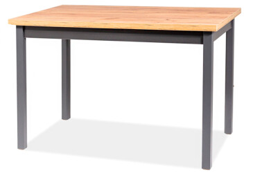 Stůl Adam 100x60 dub lancelot / antracit