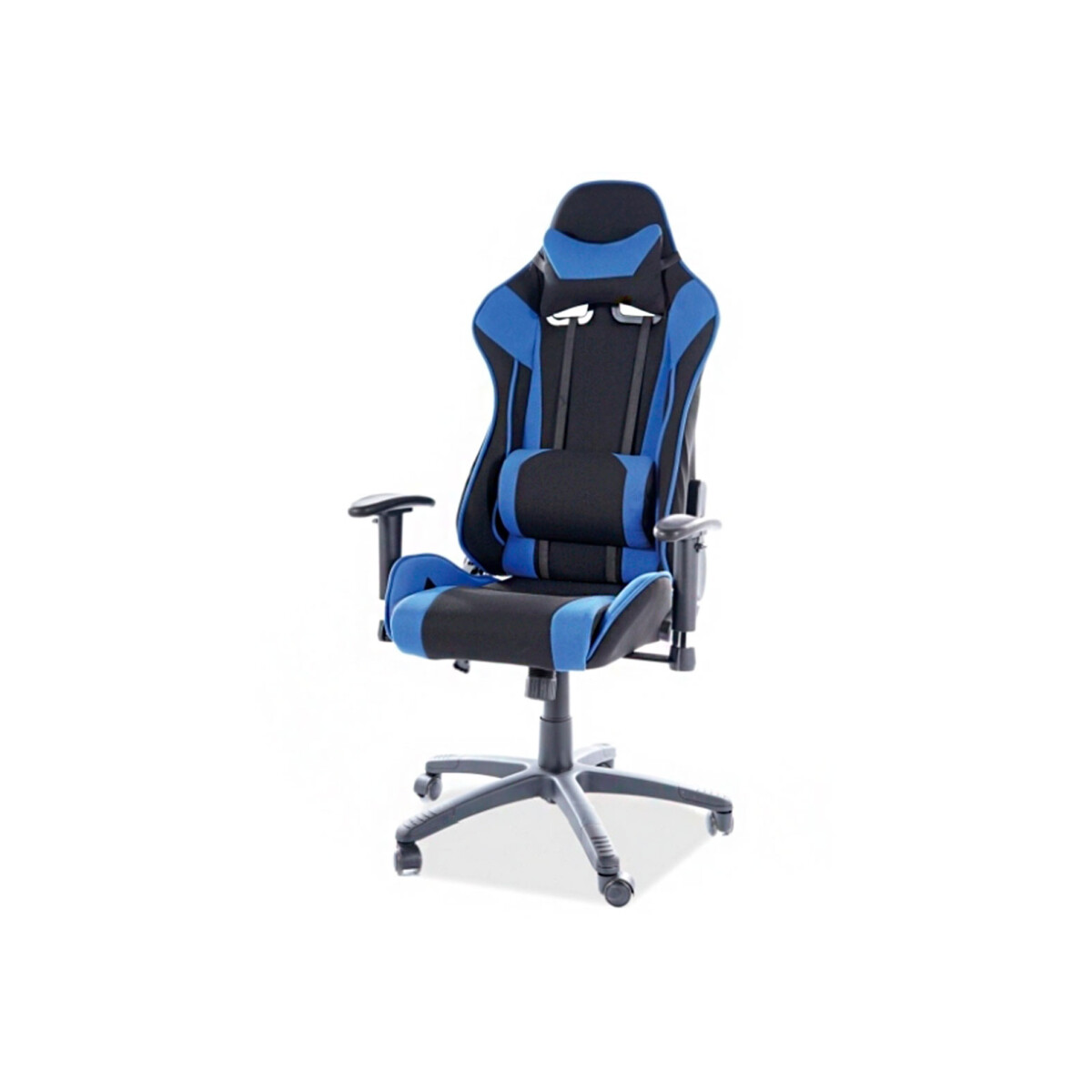 

Otočné křeslo Viper černý / modrý