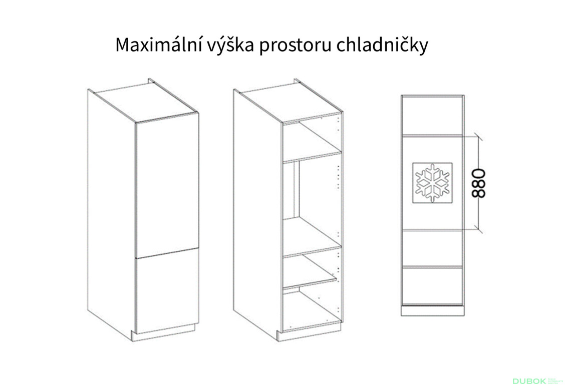 Fotografie 4 - Kuchyně Tony 2.7 artisan / bílý