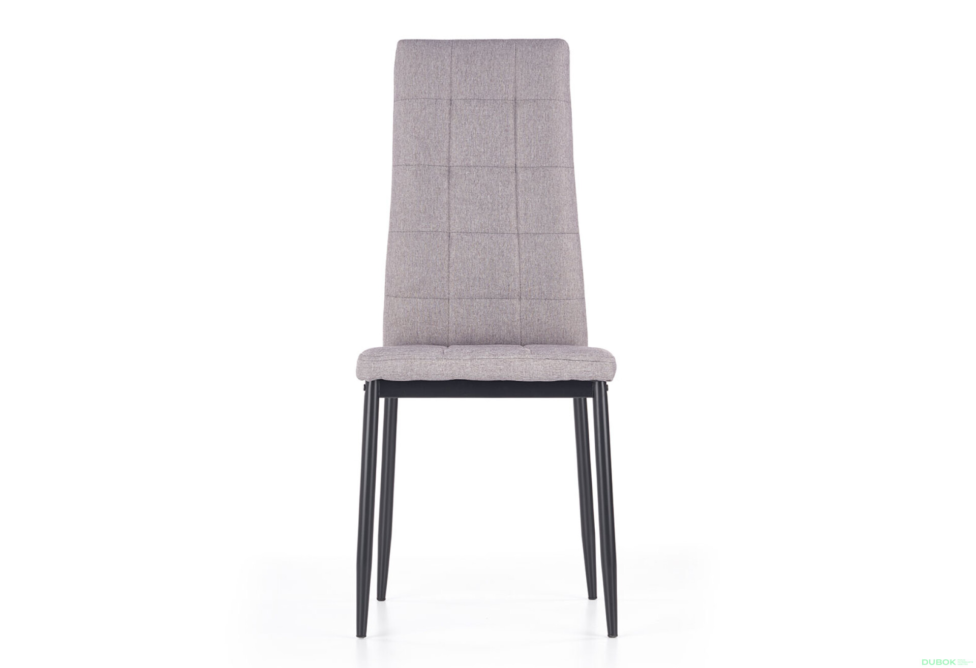 Фото 2 - Židle K292 černý kov / popelavě tkanina