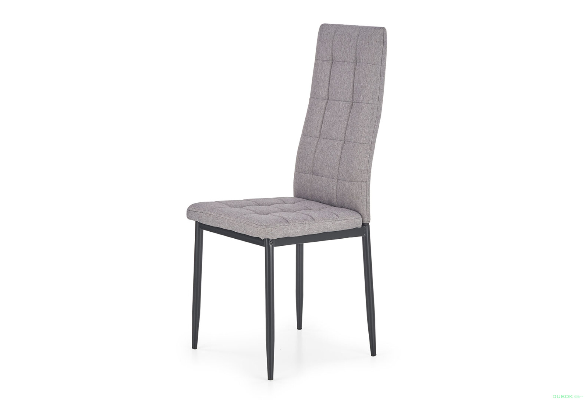 Фото 1 - Židle K292 černý kov / popelavě tkanina