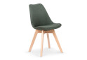 Фото 2 - Židle K303 buk / tkanina tmavě zelený
