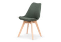 Фото 1 - Židle K303 buk / tkanina tmavě zelený