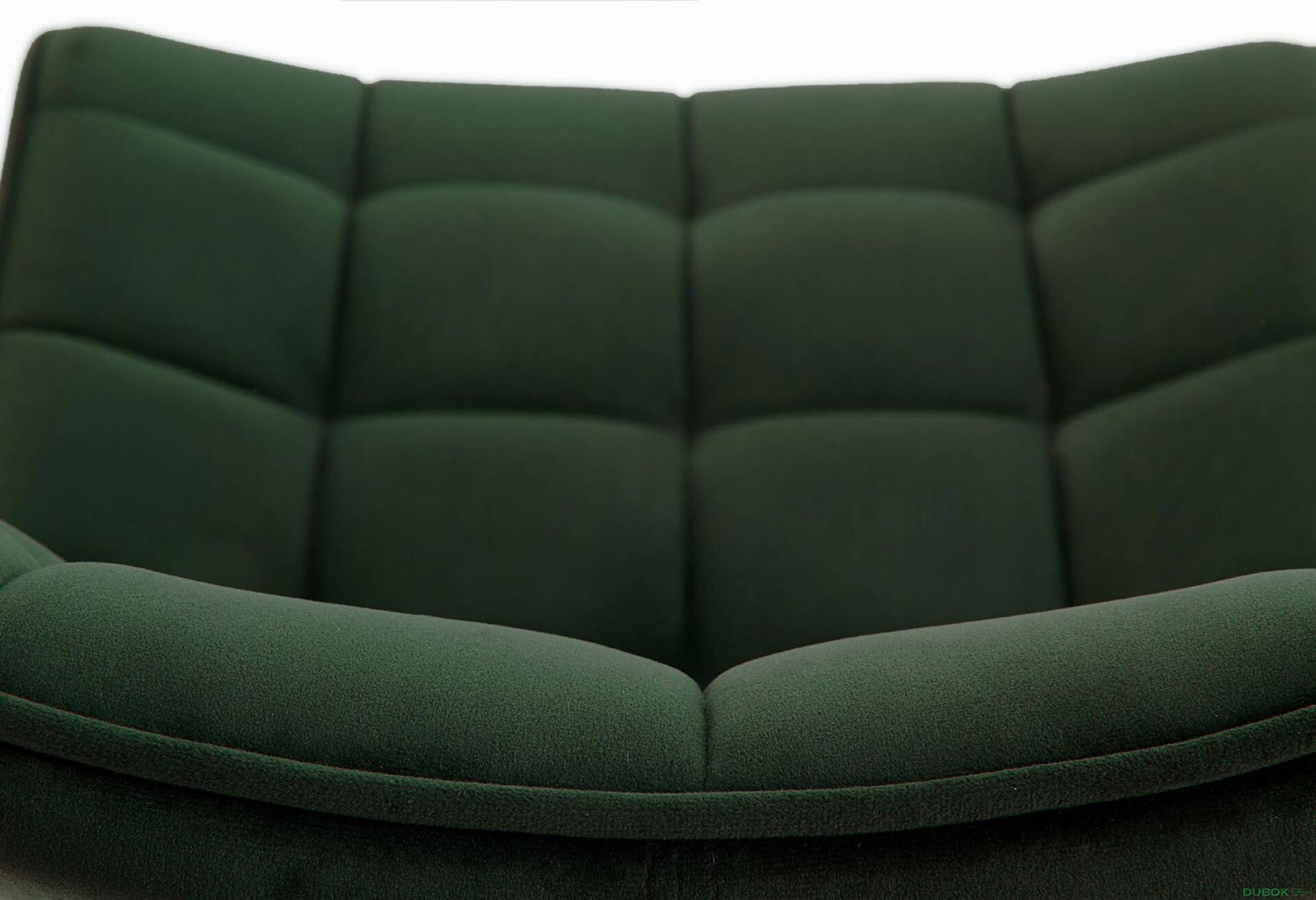 Фото 9 - Židle K332 černý kov / tmavý zelený