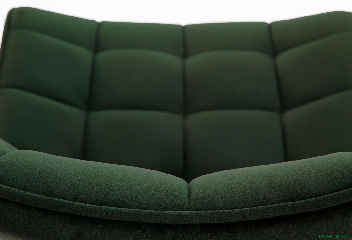 Фото 9 - Židle K332 černý kov / tmavý zelený