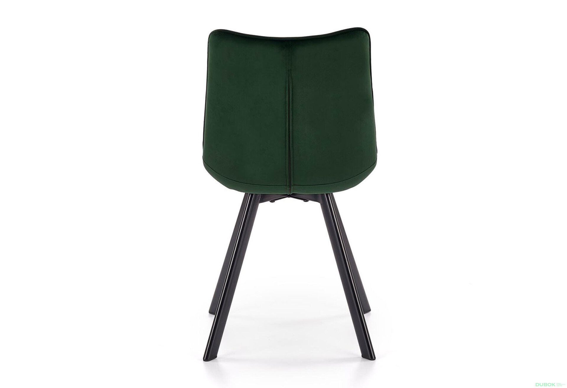 Фото 5 - Židle K332 černý kov / tmavý zelený