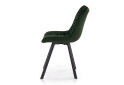 Фото 3 - Židle K332 černý kov / tmavý zelený