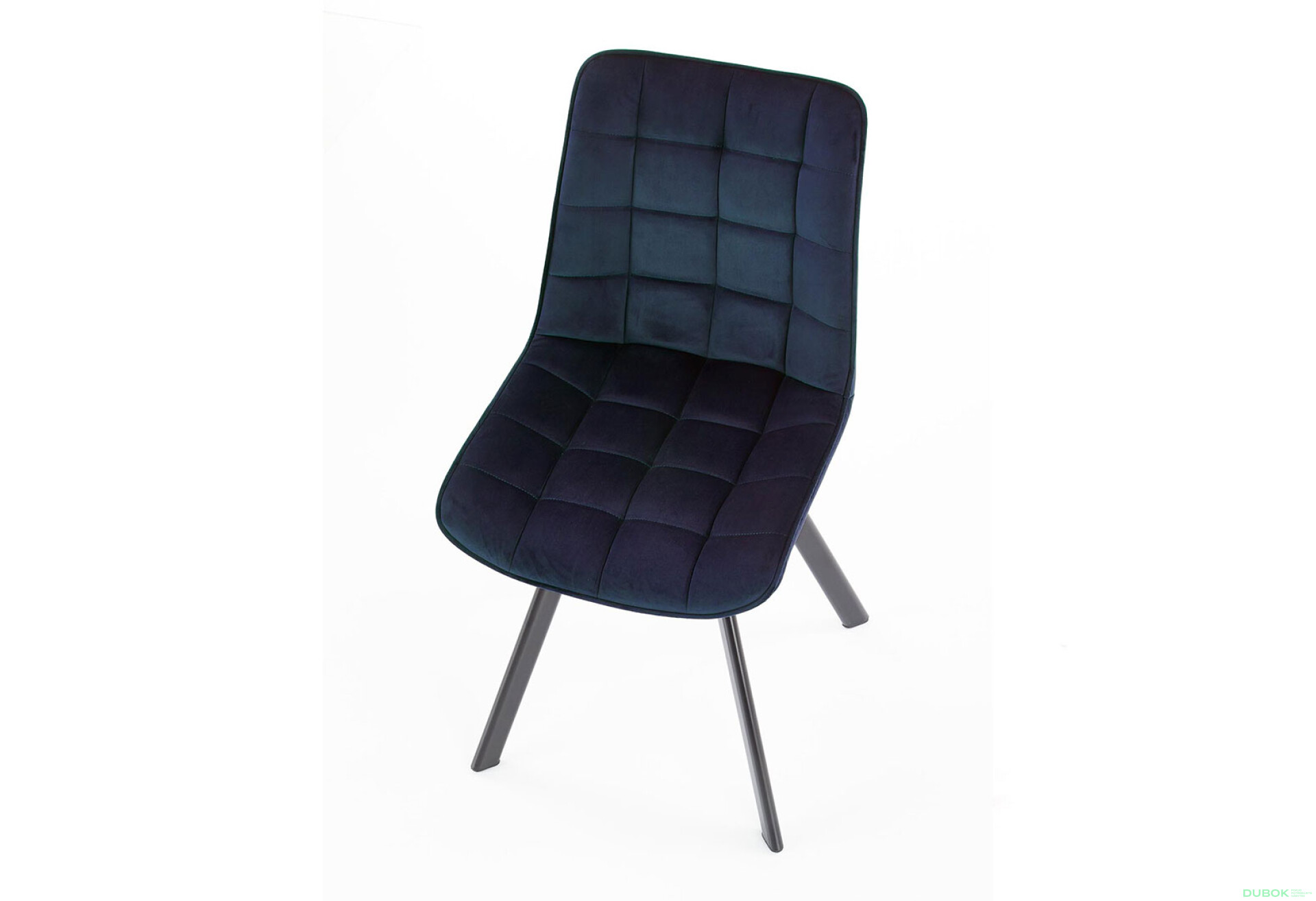 Фото 5 - Židle K332 černý kov / tmavě modrý