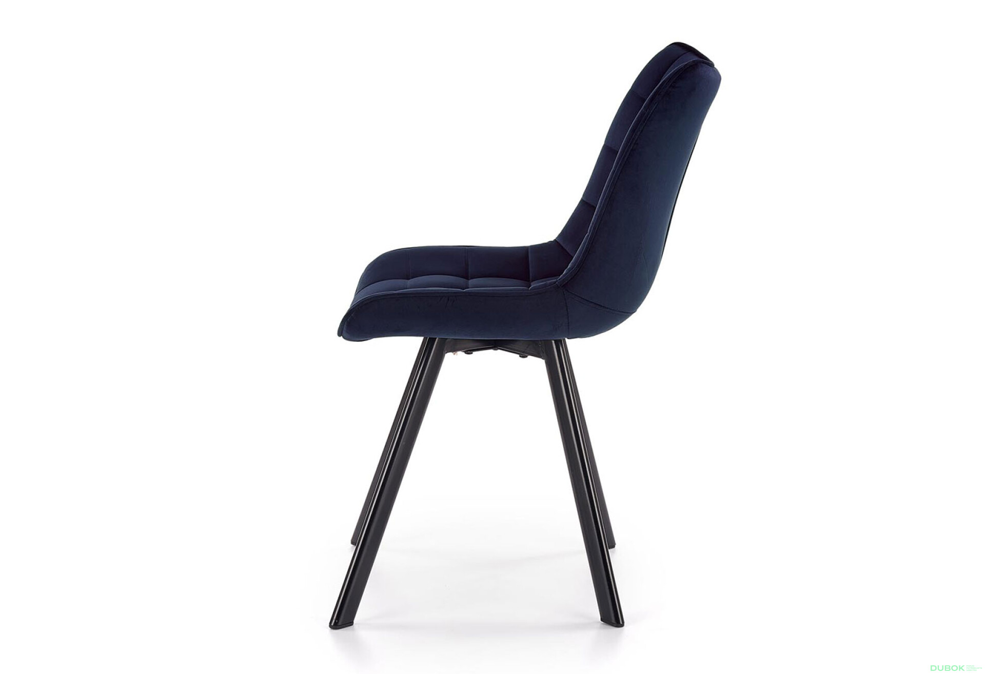 Фото 3 - Židle K332 černý kov / tmavě modrý