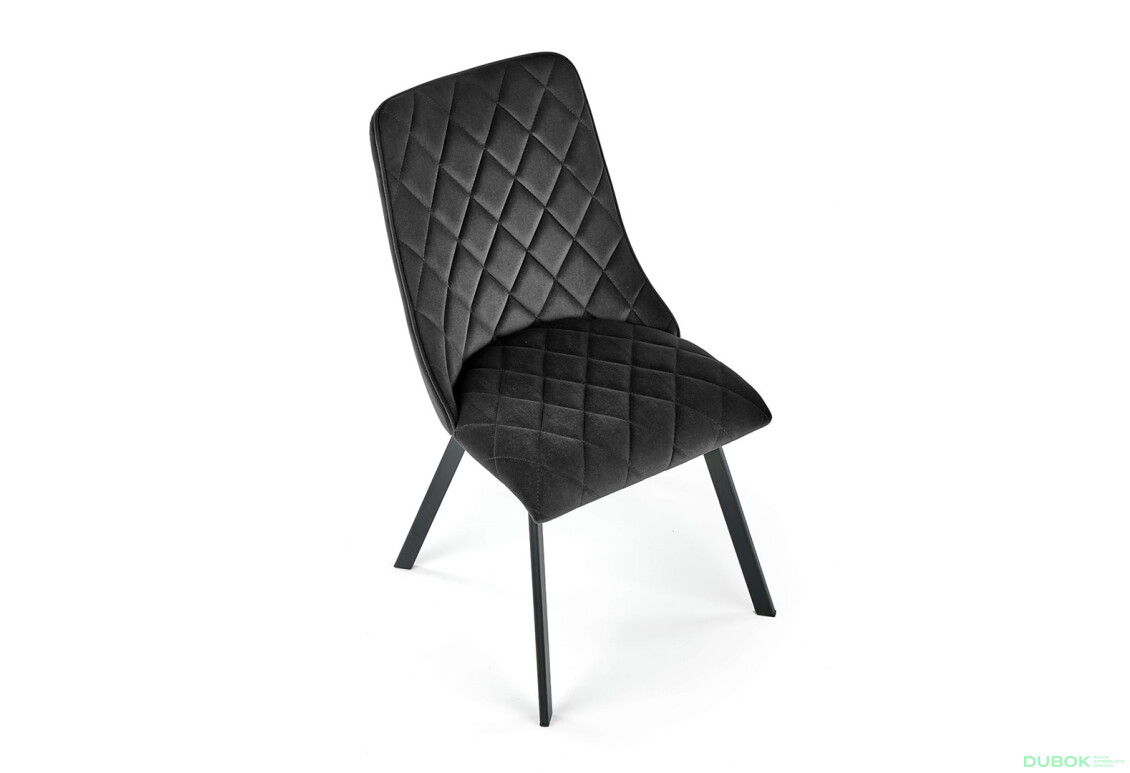 Фото 7 - Židle K450 černý kov / černá látka