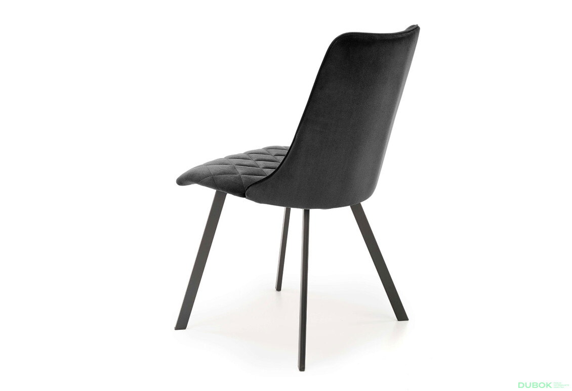 Фото 5 - Židle K450 černý kov / černá látka