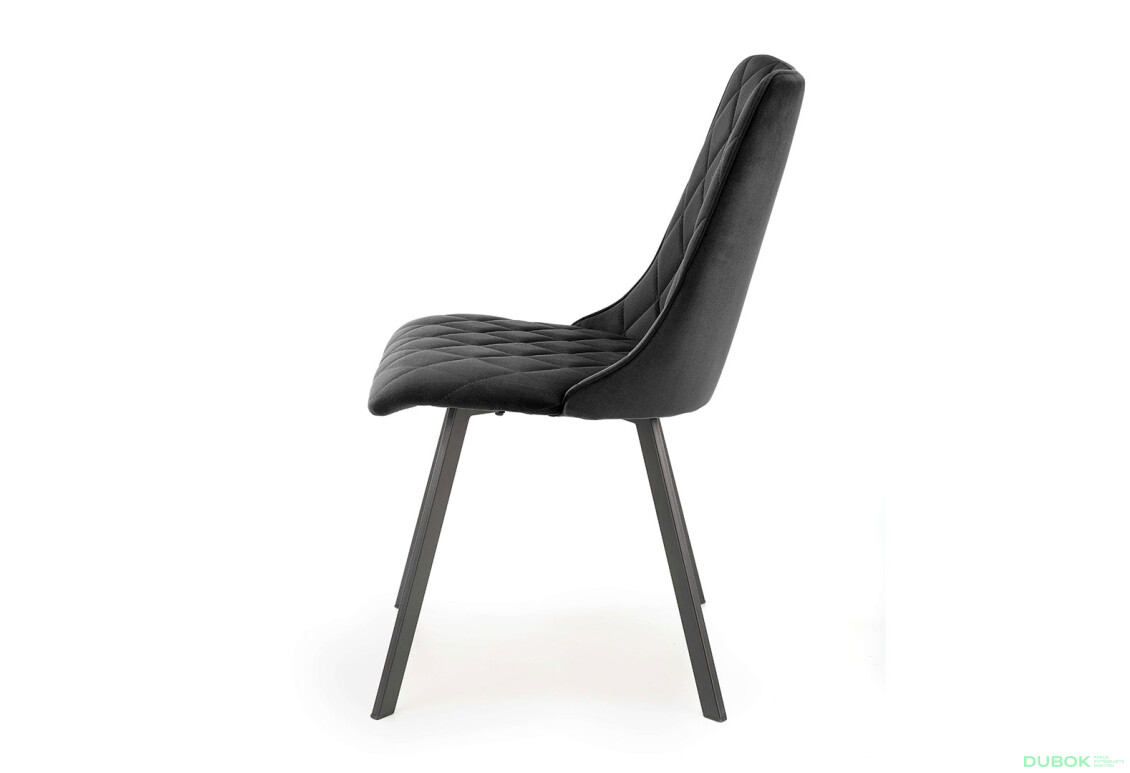 Фото 4 - Židle K450 černý kov / černá látka