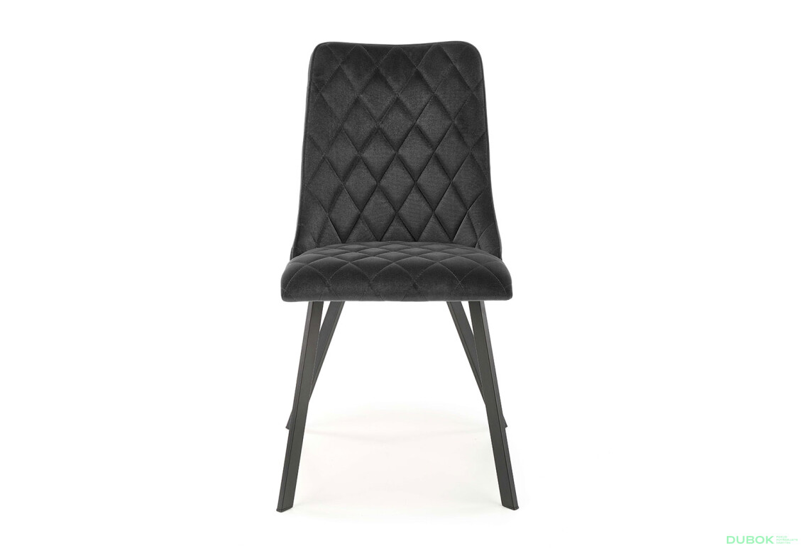 Фото 2 - Židle K450 černý kov / černá látka