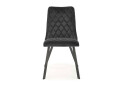 Фото 2 - Židle K450 černý kov / černá látka