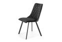 Фото 1 - Židle K450 černý kov / černá látka