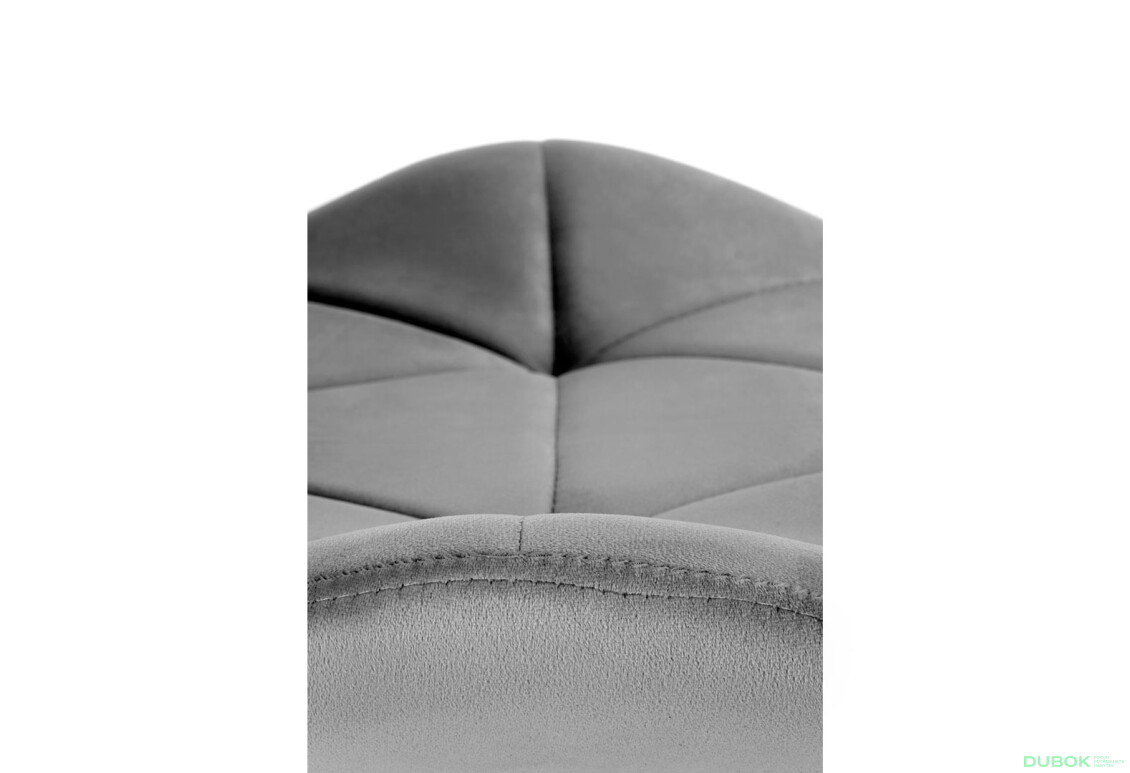 Фото 9 - Židle K453 černý kov / látka popel