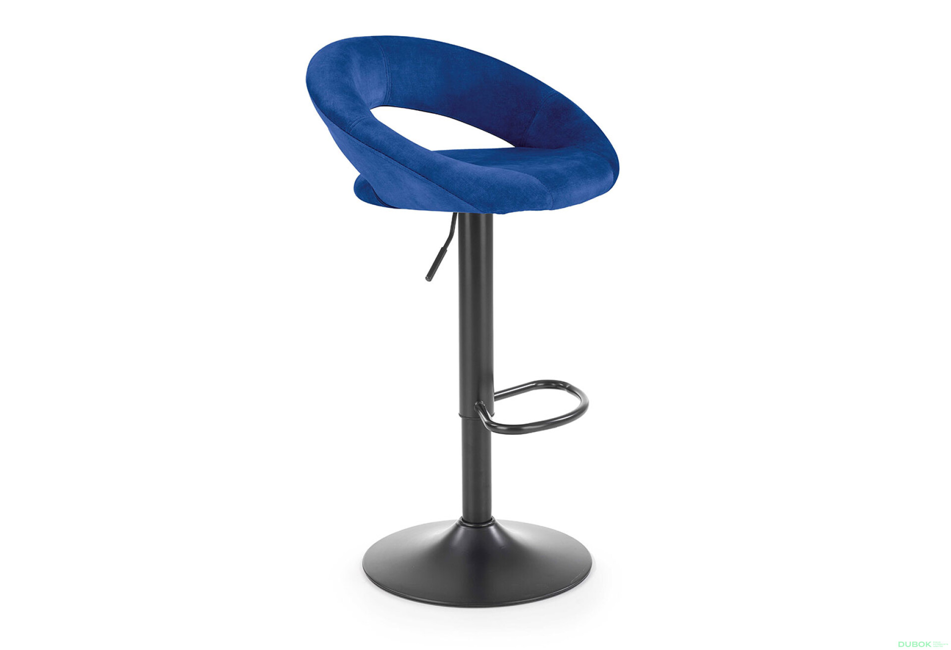 Фото 3 - Barová židle H102 tmavě modrá