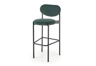 Barová židle H108 tmavě zelený