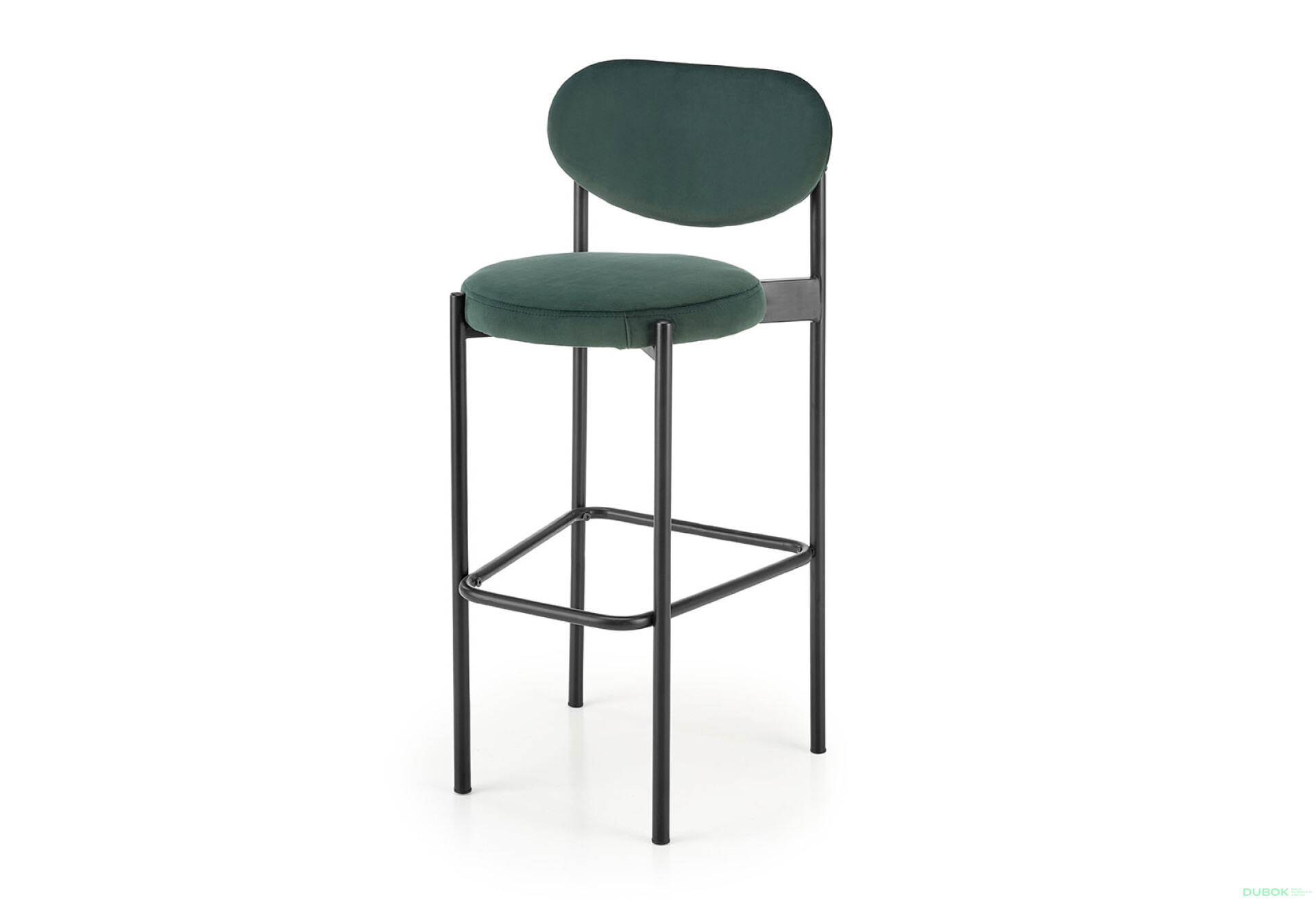 Фото 1 - Barová židle H108 tmavě zelený