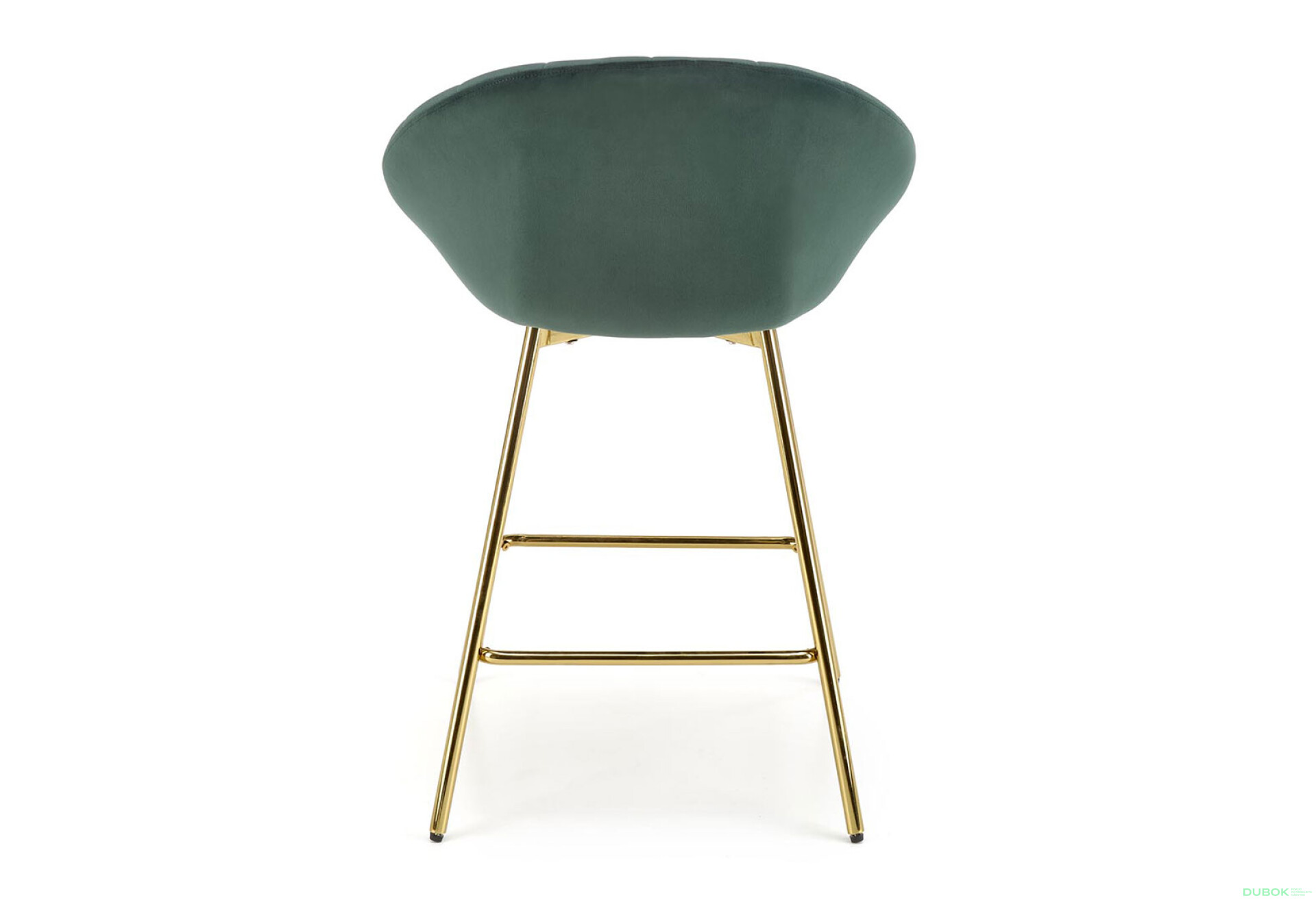 Фото 7 - Barová židle H112 zlatá / zelená
