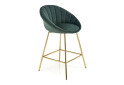 Фото 4 - Barová židle H112 zlatá / zelená