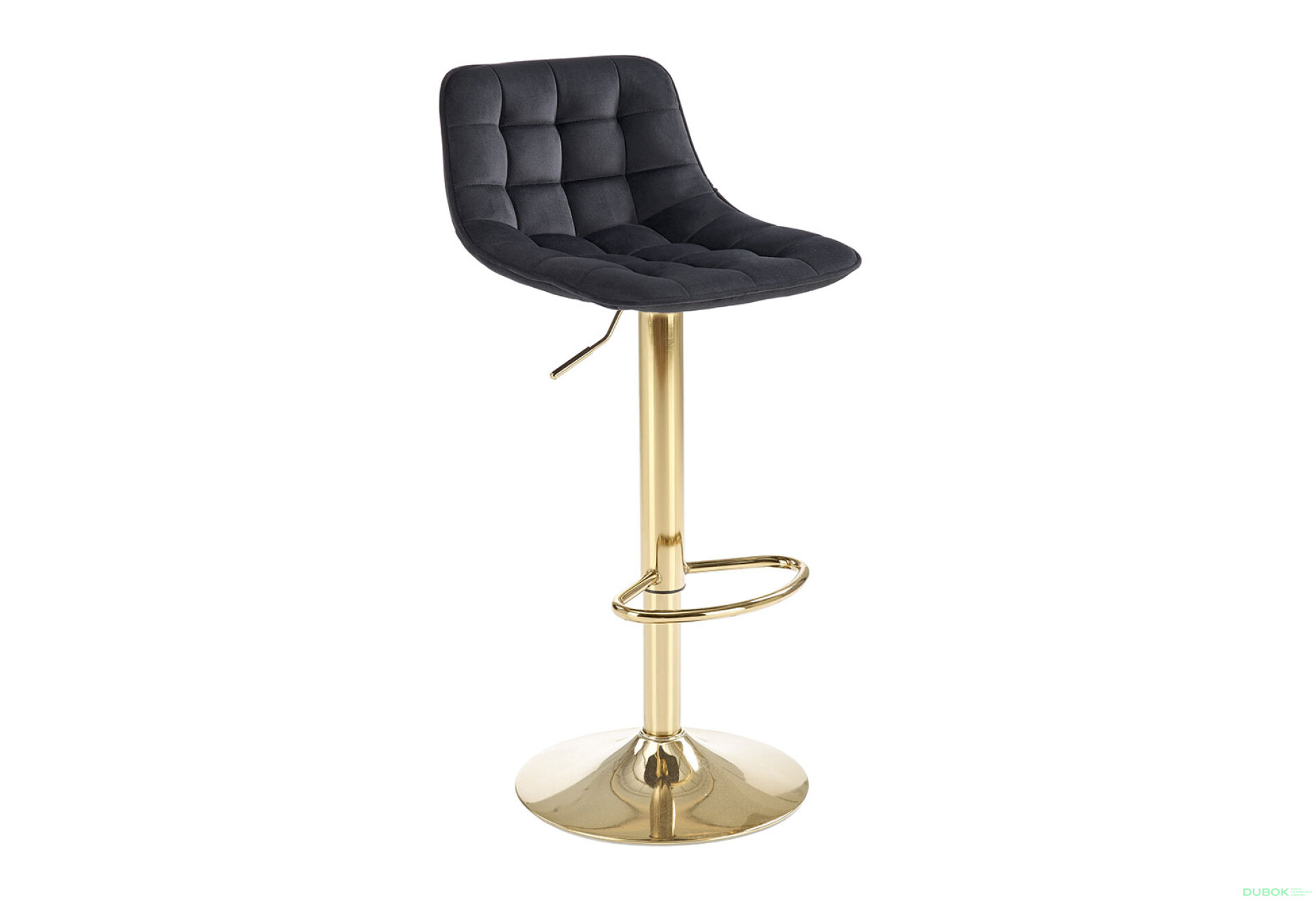 Фото 3 - Barová židle H120 zlatý / černý