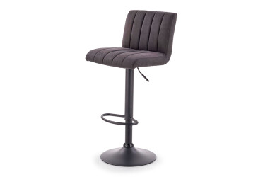 Barová židle H89 černý / tmavý popel