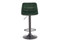Фото 2 - Barová židle H95 tmavě zelený