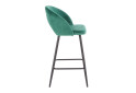 Фото 4 - Barová židle H96 tmavě zelený
