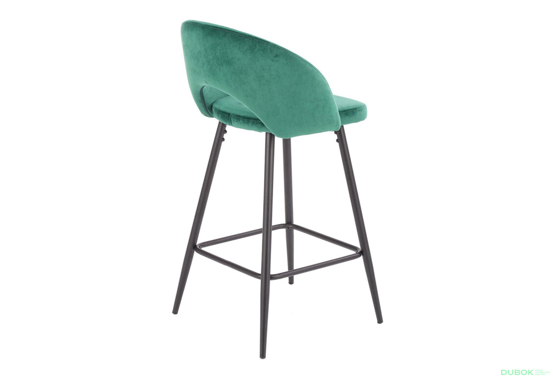 Фото 5 - Barová židle H96 tmavě zelený