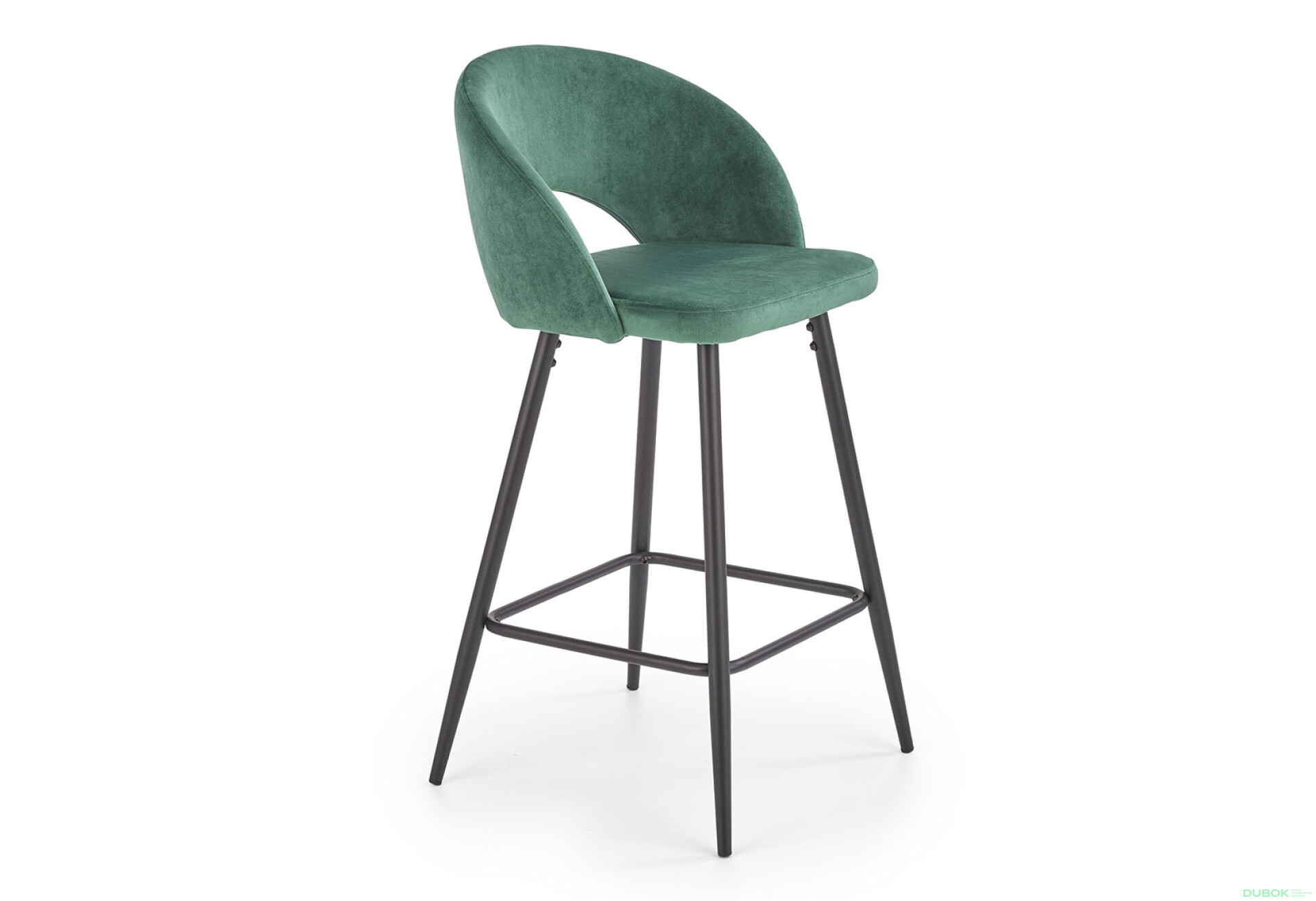 Фото 3 - Barová židle H96 tmavě zelený