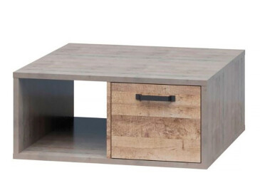 Konferenční stolek 1s šedá / dub pískový