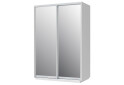 Fotografie 1 - Skříň 150x240x60 nymphaea alba, 2 zrcadlo, stříbrný profil