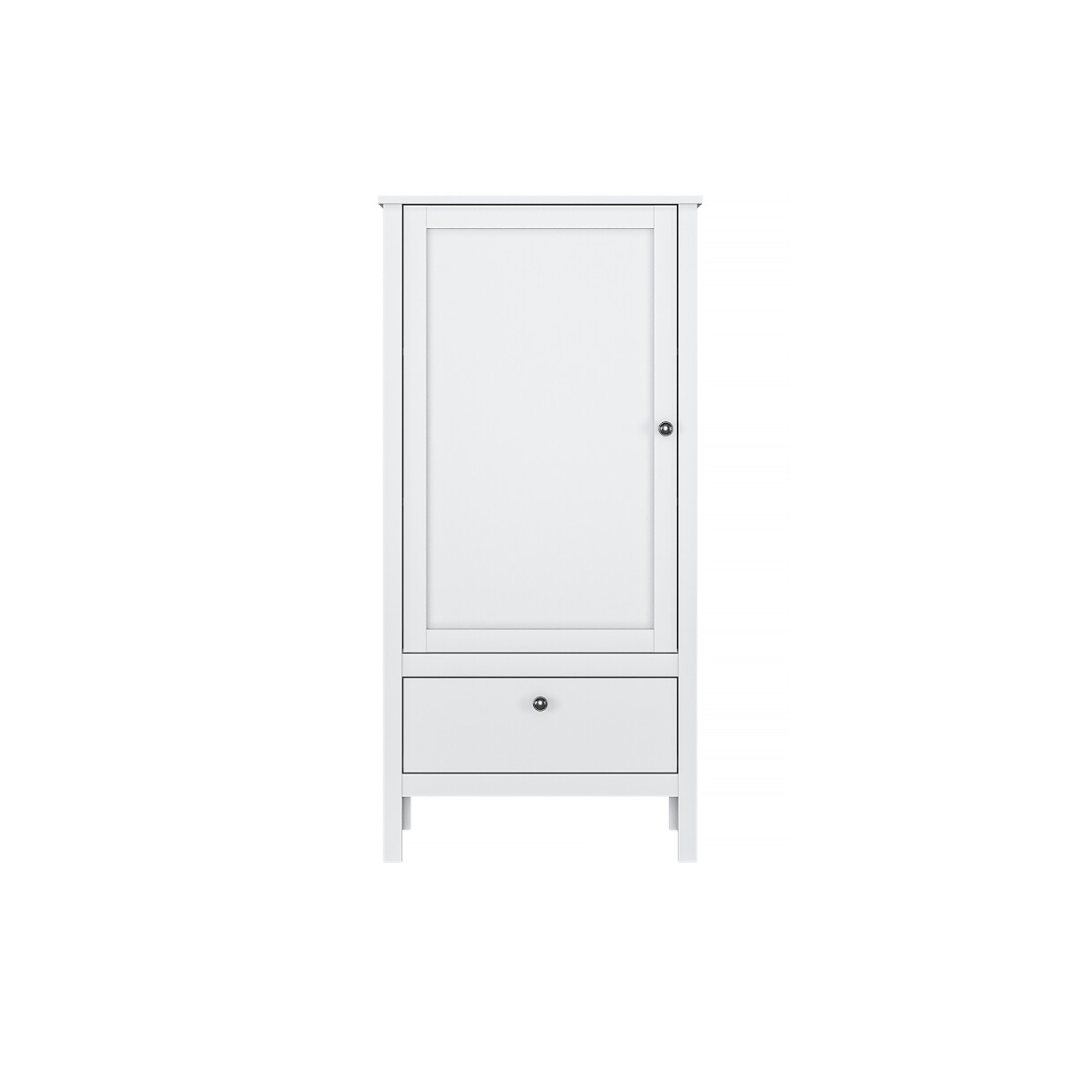 

Regál nízký 1d1s bílý Ole