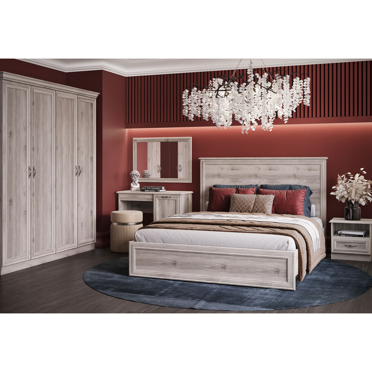 

Postel 160x200 kaštan nairobi Lisabon